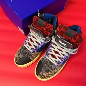 NEW P448 “Crazy” Animal Print High-Tops – Men’s Size 43 (US 10)